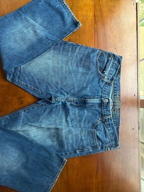 American Eagle Outfitters Men's Medium Blue Relaxed Jeans